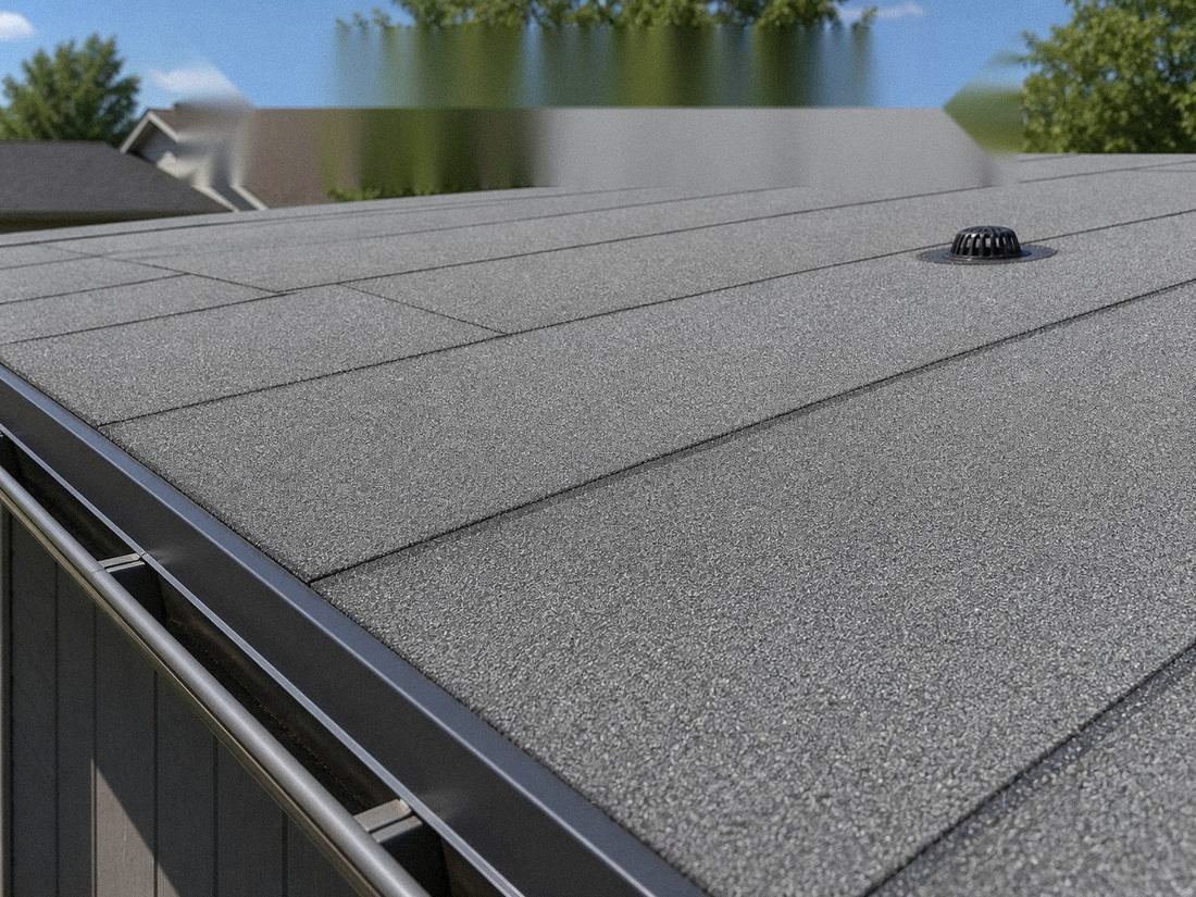 Modified bitumen roof material